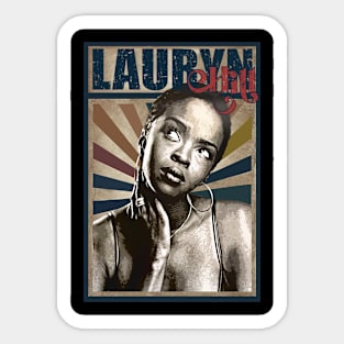 Lauryn Hill vintage Sticker
